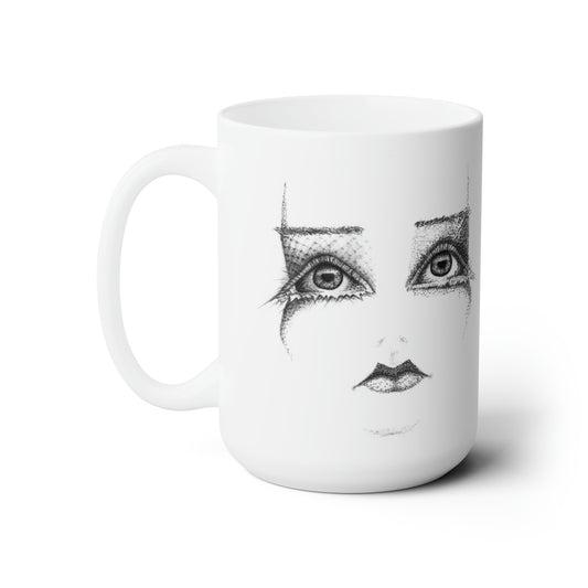 Ceramic Mug 15oz "Porcelain"